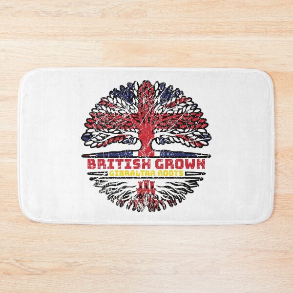 Item preview, Gibraltar Gibraltarian Uk United Kingdom British Tree Roots Flag designed and sold by FlagX.