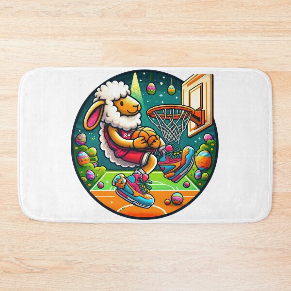 Item preview, Easter Baa-sketball Easter Funny animals    designed and sold by Expressions-Sel.
