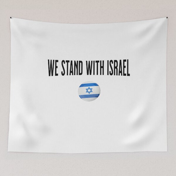 Item preview, We stand with Israel designed and sold by jubileerose78.