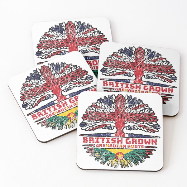 Item preview, Grenada Grenadian Uk United Kingdom British Tree Roots Flag designed and sold by FlagX.