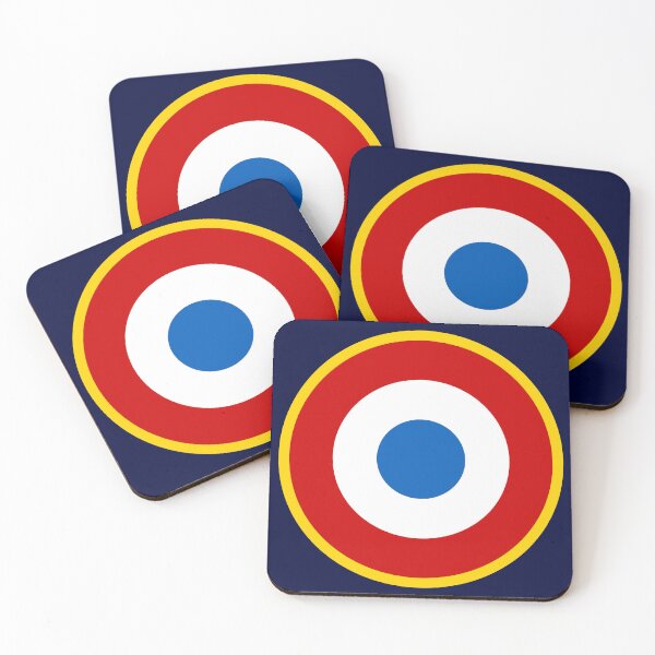 Item preview, French Air and Space Force - Armée de l'air et de l'espace - Roundel of France Type 2 designed and sold by wordwidesymbols.