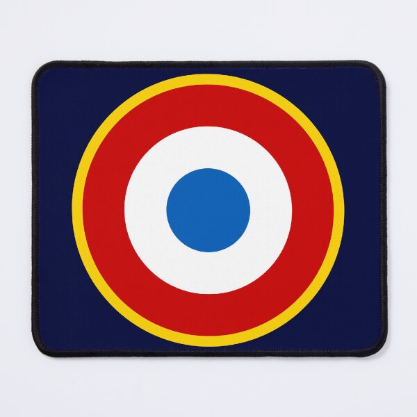 Item preview, French Air and Space Force - Armée de l'air et de l'espace - Roundel of France Type 2 designed and sold by wordwidesymbols.