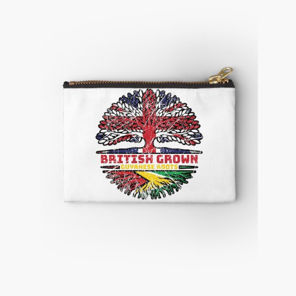 Item preview, Guyana Guyanese Uk United Kingdom British Tree Roots Flag designed and sold by FlagX.