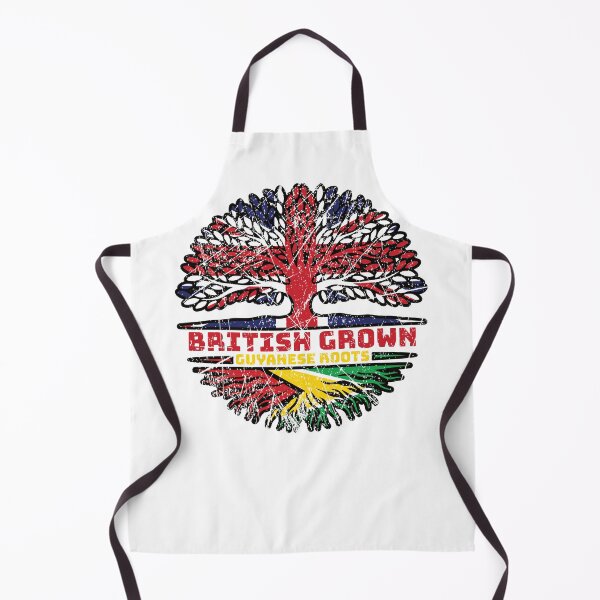 Item preview, Guyana Guyanese Uk United Kingdom British Tree Roots Flag designed and sold by FlagX.