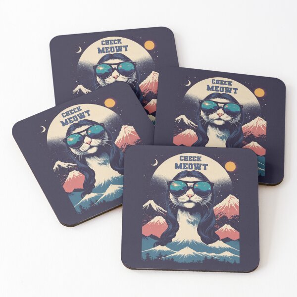 Item preview, Check Meowt: Shades & Flow designed and sold by Slick-Waffles.