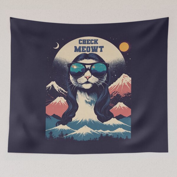 Item preview, Check Meowt: Shades & Flow designed and sold by Slick-Waffles.