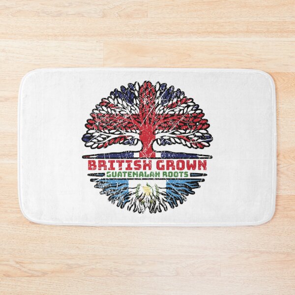 Item preview, Guatemala Guatemalan Uk United Kingdom British Tree Roots Flag designed and sold by FlagX.