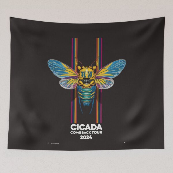 Item preview, Cicada Come Back Tour 2024 designed and sold by venavar.