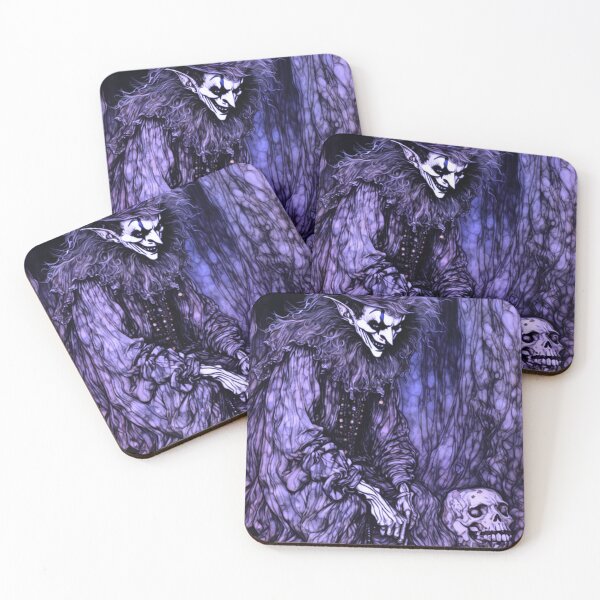 Item preview,  Haunting Gothic Jester In the Woods designed and sold by TheDarkWardrobe.