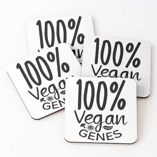 Item preview, funny vegan quote vegan genes vaganism designed and sold by vandepasch.