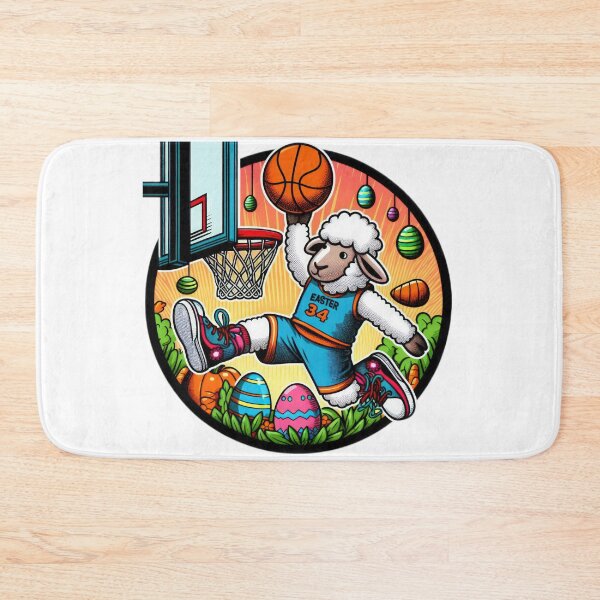Item preview,  Baa-sketball Easter Funny animals    designed and sold by Expressions-Sel.