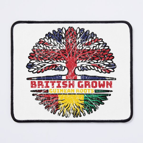 Item preview, Guinea Guinean British UK Tree Roots Flag designed and sold by FlagX.