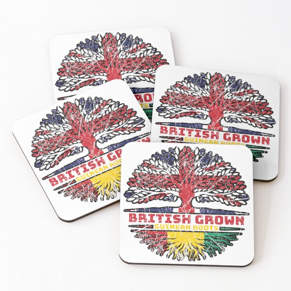Item preview, Guinea Guinean British UK Tree Roots Flag designed and sold by FlagX.