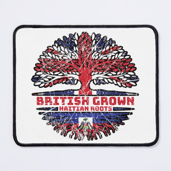 Item preview, Haiti Haitian Uk United Kingdom British Tree Roots Flag designed and sold by FlagX.
