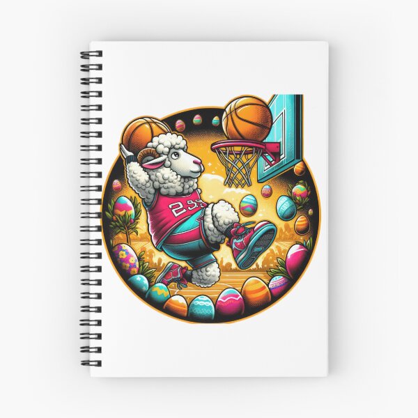 Item preview, lamb basketball Easter Funny animals    designed and sold by Expressions-Sel.