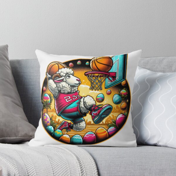 Item preview, lamb basketball Easter Funny animals    designed and sold by Expressions-Sel.