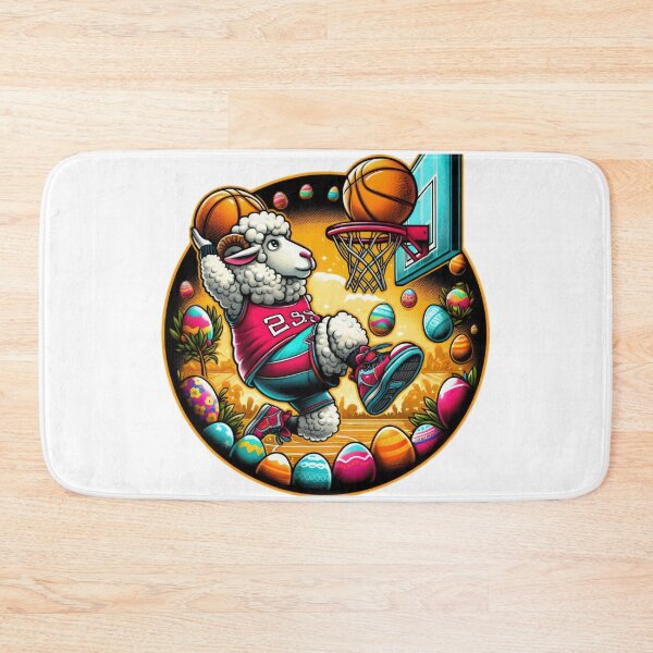 Item preview, lamb basketball Easter Funny animals    designed and sold by Expressions-Sel.