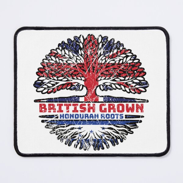 Item preview, Honduras Honduran Uk United Kingdom British Tree Roots Flag designed and sold by FlagX.