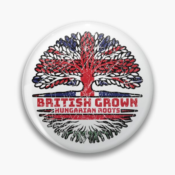 Item preview, Hungary Hungarian Uk United Kingdom British Tree Roots Flag designed and sold by FlagX.