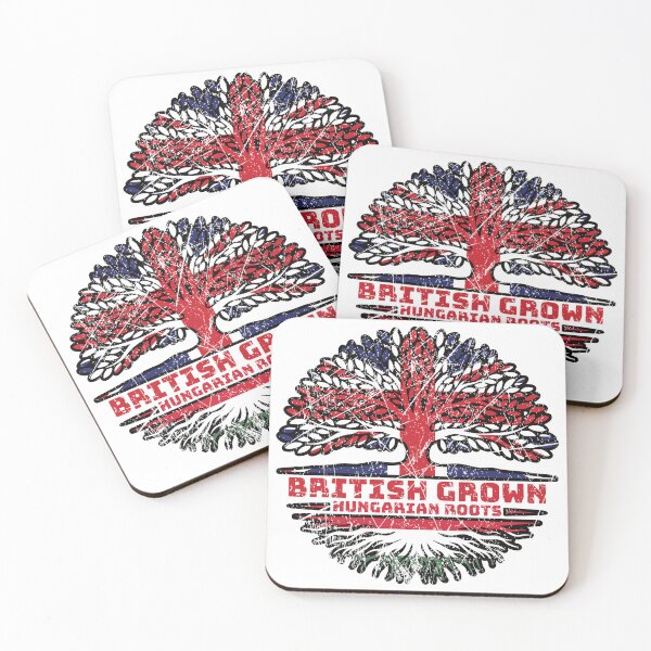 Item preview, Hungary Hungarian Uk United Kingdom British Tree Roots Flag designed and sold by FlagX.
