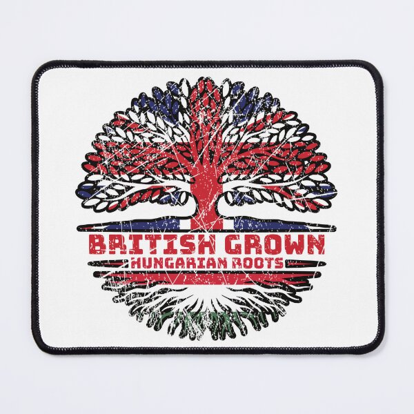 Item preview, Hungary Hungarian Uk United Kingdom British Tree Roots Flag designed and sold by FlagX.