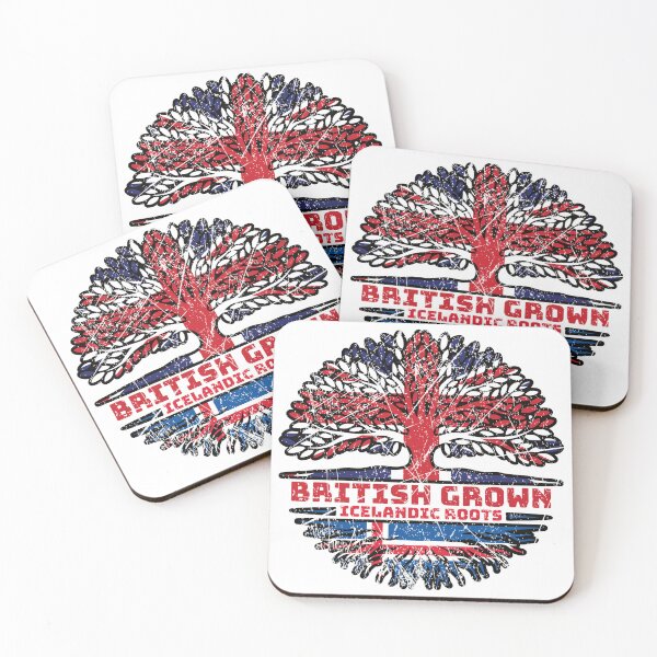 Item preview, Iceland Icelandic British UK Tree Roots Flag designed and sold by FlagX.