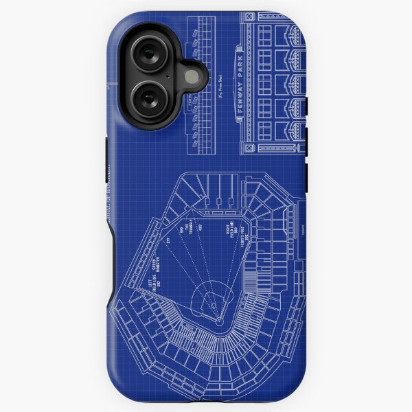 Vista previa del artículo con la obra «Fenway Park. The Cathedral of Baseball (Blueprint)», diseñado y vendido por BGALAXY.