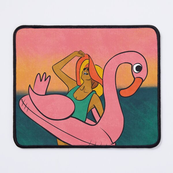 Item preview, Summer Break Flamingo designed and sold by Booneb.