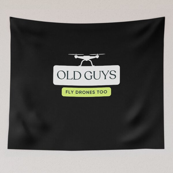Item preview, Old Guys Fly Too- Drone Pilot designed and sold by triharder12.