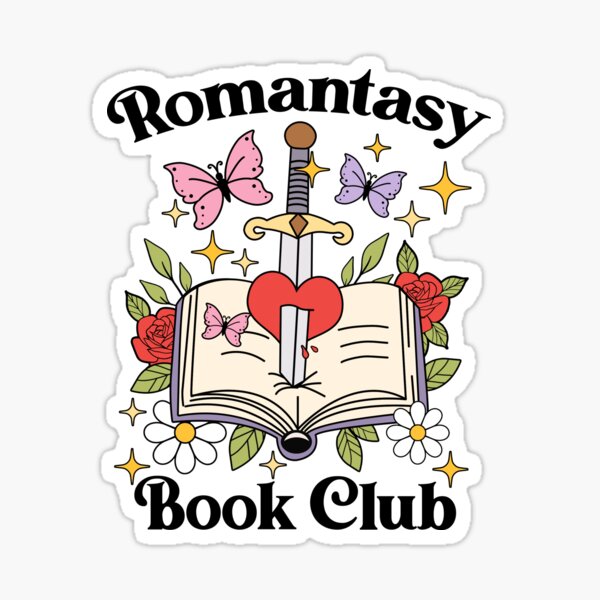 Item preview, Romantasy Book Club designed and sold by BookWishEra.