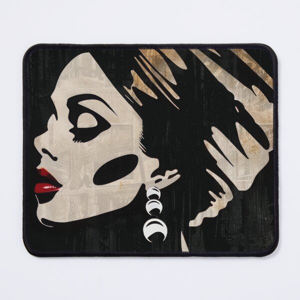 Item preview, Pensive Portrait designed and sold by Retro Type.