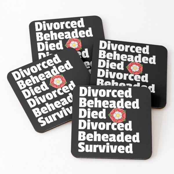 Item preview, Divorced Beheaded Died Fate of the Wives of Henry VIII - Tudor British Monarchy Six Wives designed and sold by chrisrivait.