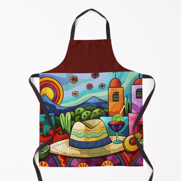 Item preview, Cinco de Mayo Fiesta Landscape Fiesta- A Vibrant Celebration of Mexican Culture designed and sold by OlfactoART Studio.