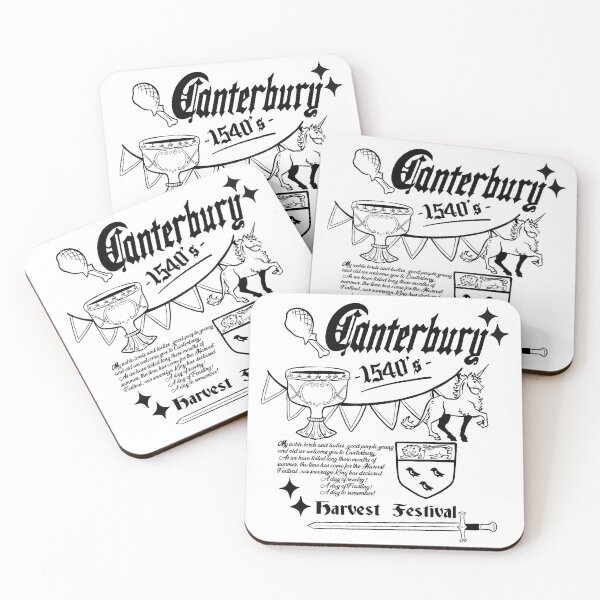 Item preview, Canterbury tourist designed and sold by KaijuCupcakes.