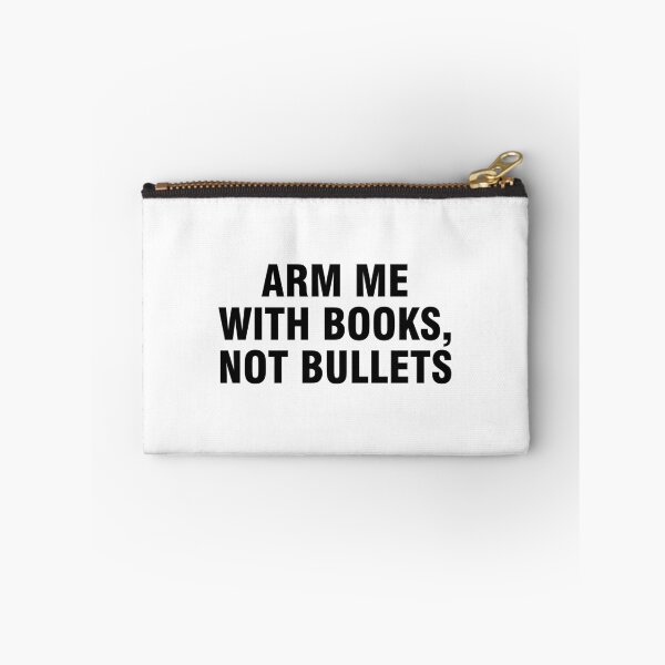 Item preview, Arm me with books not bullets designed and sold by allthetees.