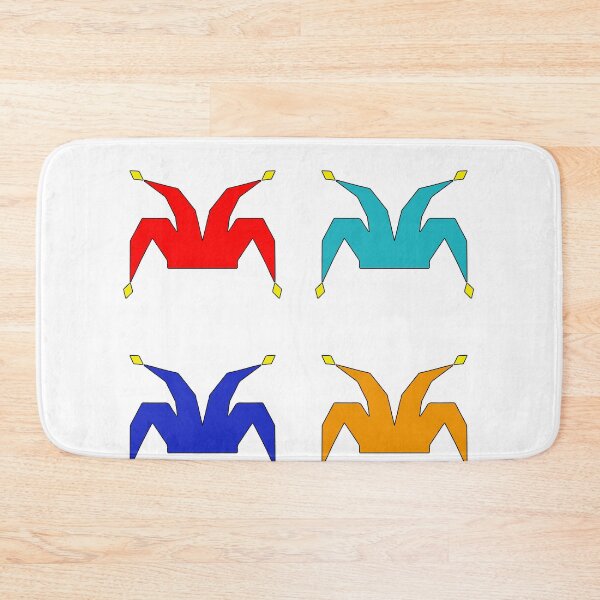 Item preview, Pack of four jester hats in diferent colors with bells designed and sold by shennix.