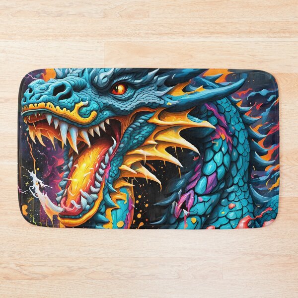Item preview, Paint Splash Colourful Dragon designed and sold by Bright-Moonrise.
