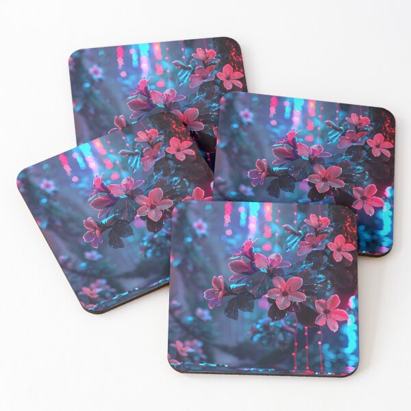 Item preview, Neon Cyberpunk Flowers designed and sold by GigiDesigns89.