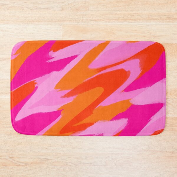 Item preview, Pink and Orange Marble Effect Wavy Abstract designed and sold by OneThreeSix.