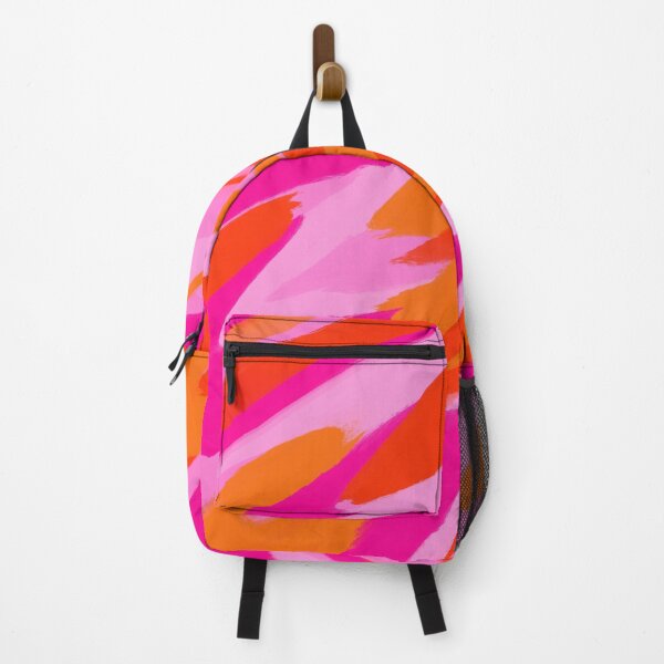 Item preview, Pink and Orange Marble Effect Wavy Abstract designed and sold by OneThreeSix.
