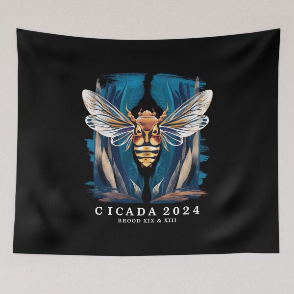 Item preview, "Cicada 2024 Brood XIX & XIII" Tee - Excellent design designed and sold by AI-volution.