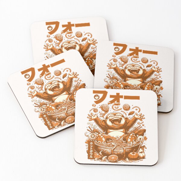 Item preview, Funny Japanese Monkey Ramen Anime - Retro Vintage Gift designed and sold by InkyGenies.