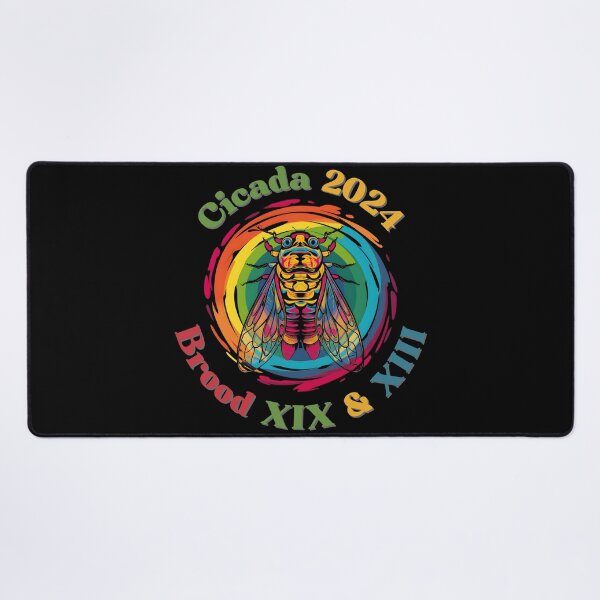Item preview, "Cicada 2024 Brood XIX & XIII" Tee - Spectrum Color Design designed and sold by AI-volution.