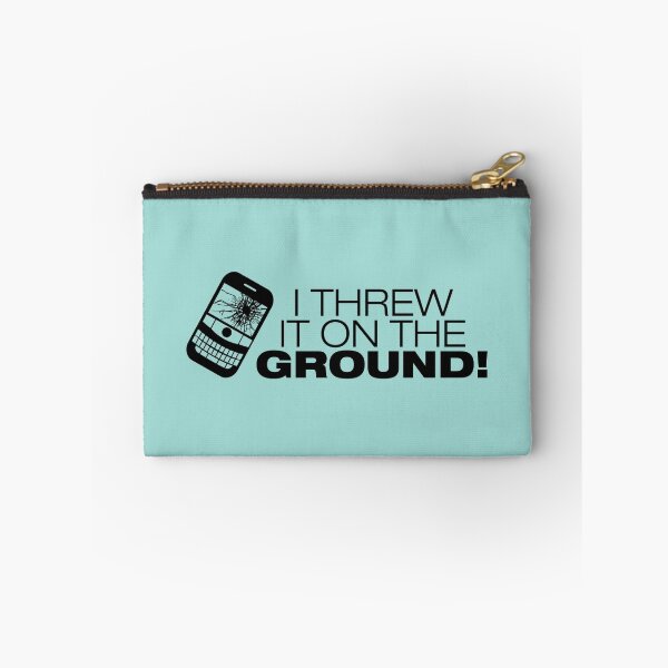 Item preview, I Threw It on the GROUND! (Black Version) designed and sold by meliebel.