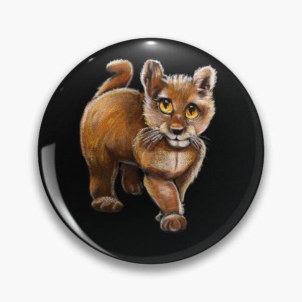 Item preview, Cute Lion cub Wild Lions Cats. Lion theme Cat themed gifts for women, men and children designed and sold by Artonmytee.
