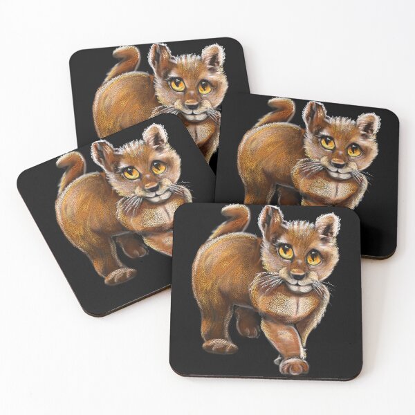 Item preview, Cute Lion cub Wild Lions Cats. Lion theme Cat themed gifts for women, men and children designed and sold by Artonmytee.
