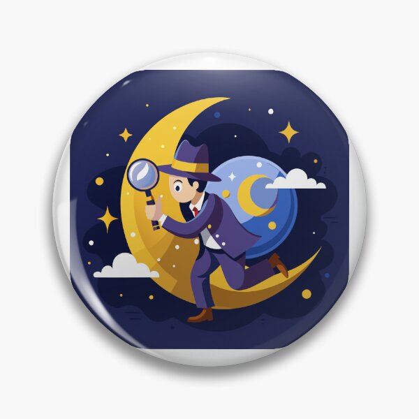 Item preview,  Investigating Mysteries with a Miniature Moon designed and sold by omerfdln34.