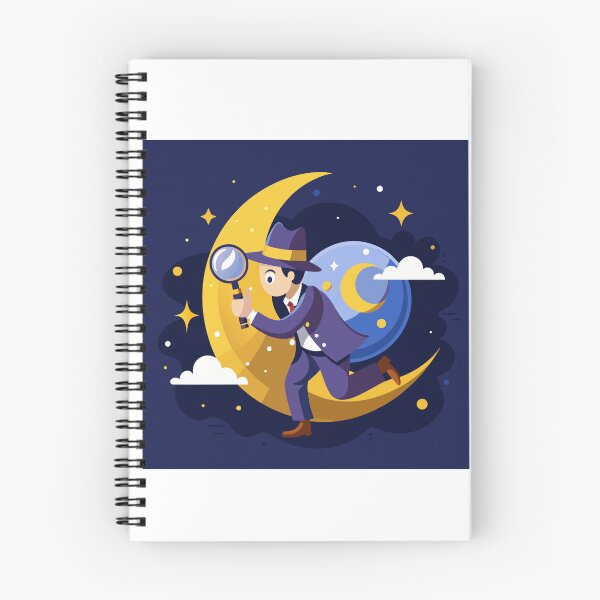 Item preview,  Investigating Mysteries with a Miniature Moon designed and sold by omerfdln34.