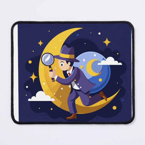 Item preview, Investigating Mysteries with a Miniature Moon designed and sold by omerfdln34.