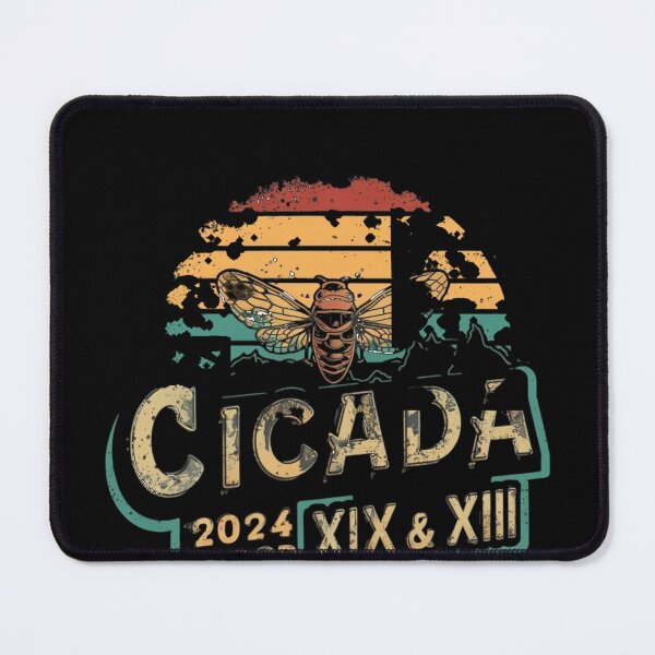 Item preview, "Cicada 2024 Brood XIX & XIII" Vintage Antique Design Tee designed and sold by AI-volution.